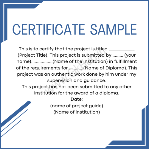 certificate of assignment example